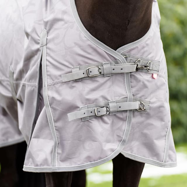 Detalle 2 de Imperial Riding Outdoordecke IRH Super-Dry (200 g) – wasserdicht & atmungsaktiv, Winterdecke für Pferde