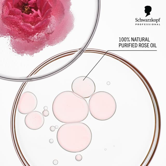 Detalle de Schwarzkopf Professional Oil Ultime Rose Finishing Oil (100 ml) for fine to normal hair