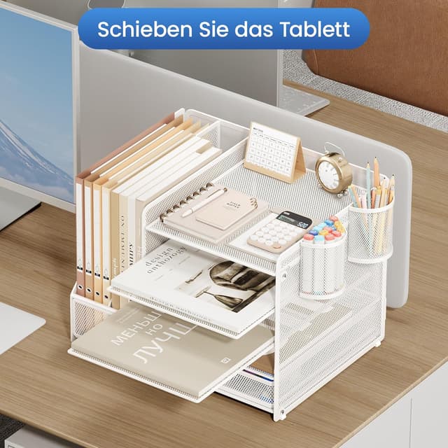 Detalle 2 de VITVITI Schreibtisch Organizer 5 Ebenen