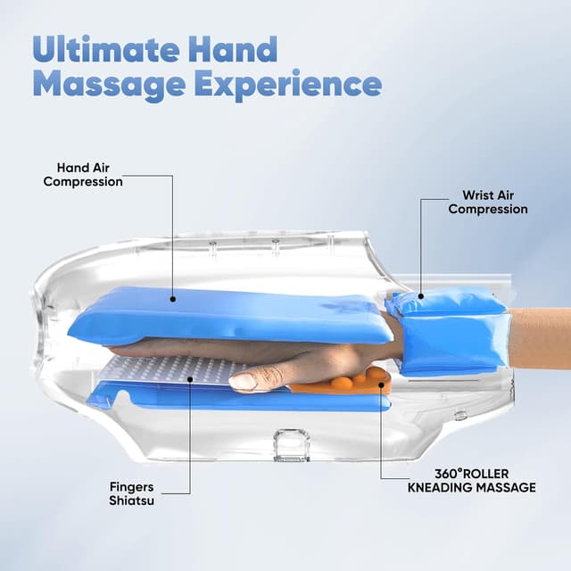 Thumbnail 4 de Hand Massage Device 3000mAh with Heat Therapy