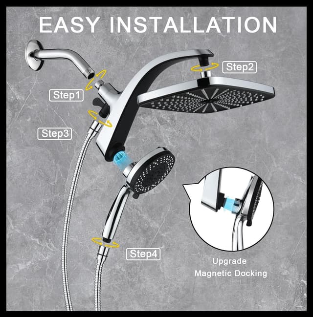 Thumbnail 6 de High Pressure Rain Shower Head 12-inch