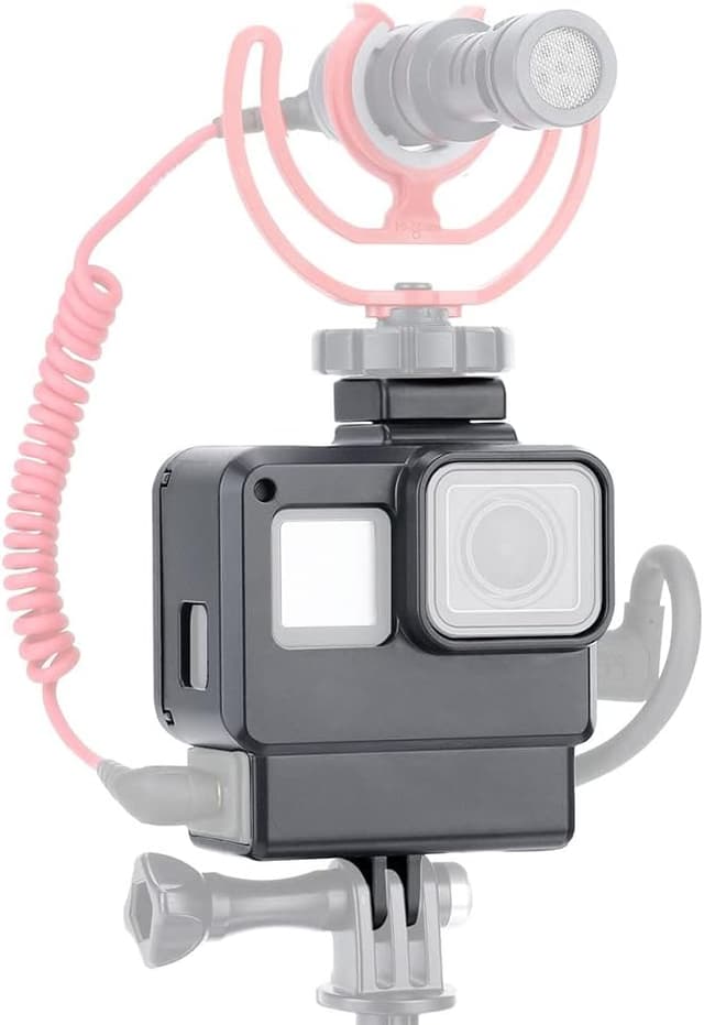 Detalle de Vlog Case für GoPro Hero 7 6 5 Schwarz