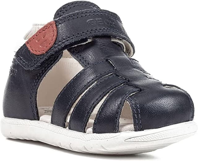 Detalle de Geox B Sandal Macchia Jungen 100% Leder