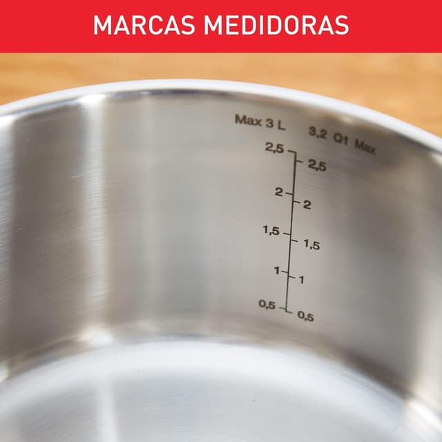 Thumbnail 5 de Tefal Duetto Cazo 16 cm, acero inoxidable