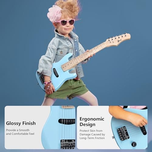 Thumbnail 4 de WINZZ EGM100 30-inch kids electric guitar 🎸