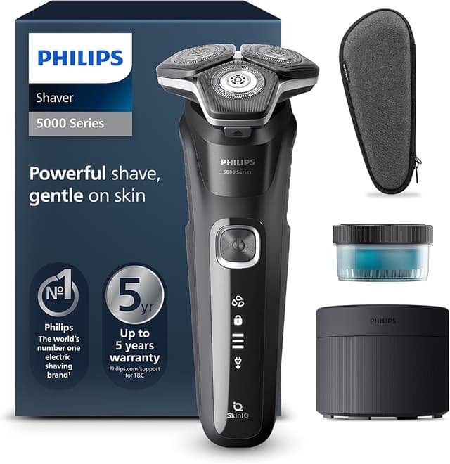 Imagen de Philips Serie 5000 Afeitadora Hombre 🧔, 45 cuchillas, Recargable en OfertitasTOP