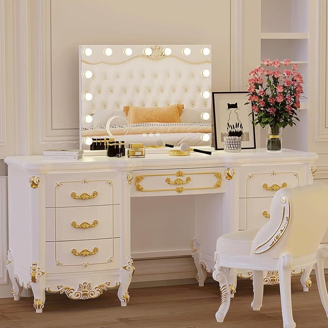 Thumbnail 1 de ZazaFi Hollywood Vanity Mirror 23" x 18