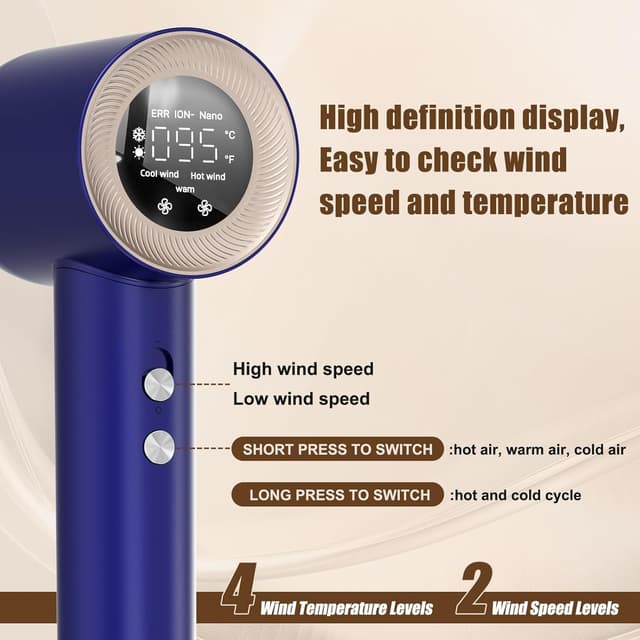 Detalle 2 de Sèche Cheveux Professionnel 59 dB 💇