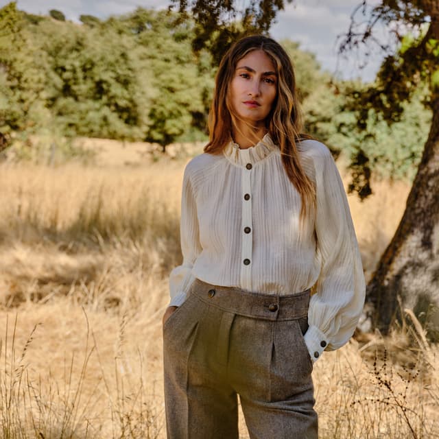 Imagen de Verhunt Camisa lisa 80% Lyocell en OfertitasTOP