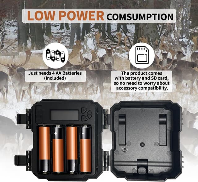 Thumbnail 4 de WOSODA Mini Trail Camera 24MP
