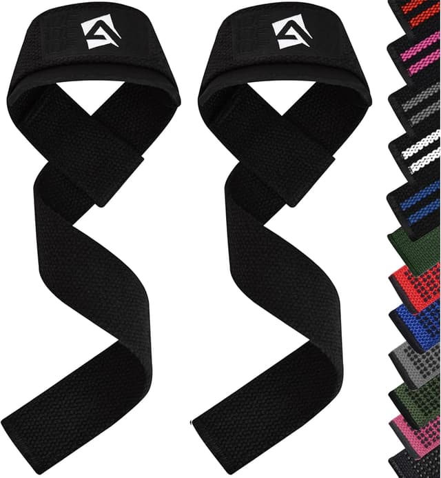 Detalle de AQF Lifting Straps 60cm cotton wrist straps