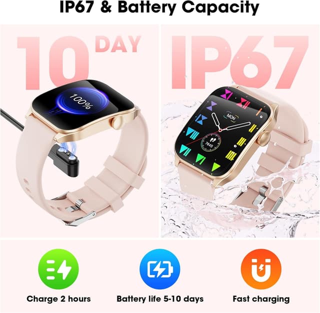 Detalle de Curved smart watch with 1.91 inch display