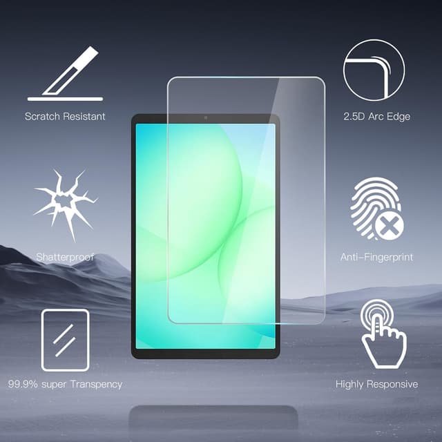 Detalle de AsWant Panzer Schutzglas 9H für Tab A11