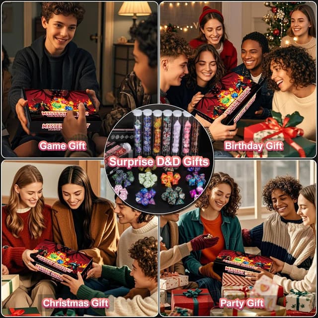 Thumbnail 3 de QMAY Mystery Dice Set 6 dice