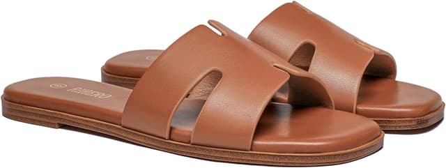 Thumbnail 5 de Rihero Dressy Flat Leather Slide Sandals 👡