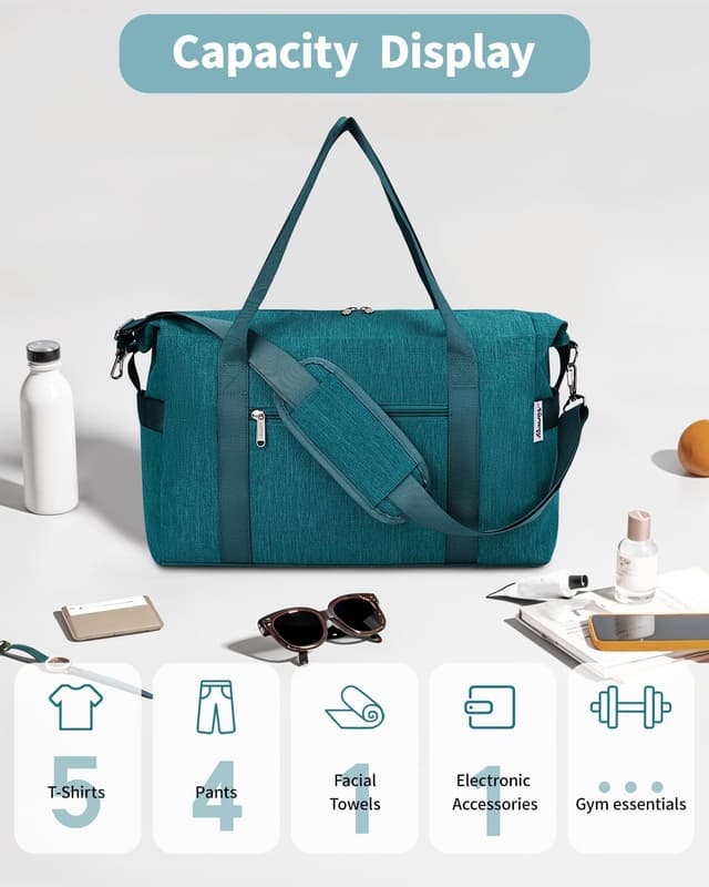 Thumbnail 6 de Narwey 40x30x20 Underseat Cabin Bag Teal