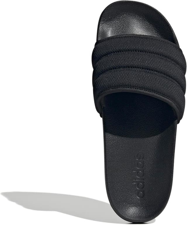 Detalle de adidas Unisex Adilette NOSHOWER Slides in core Black