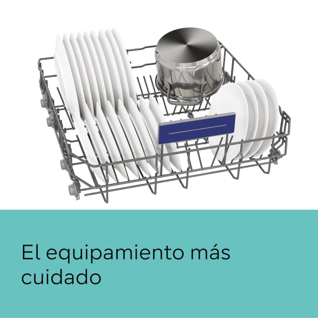 Detalle de Siemens SN23HW02ME lavavajillas 14 servicios