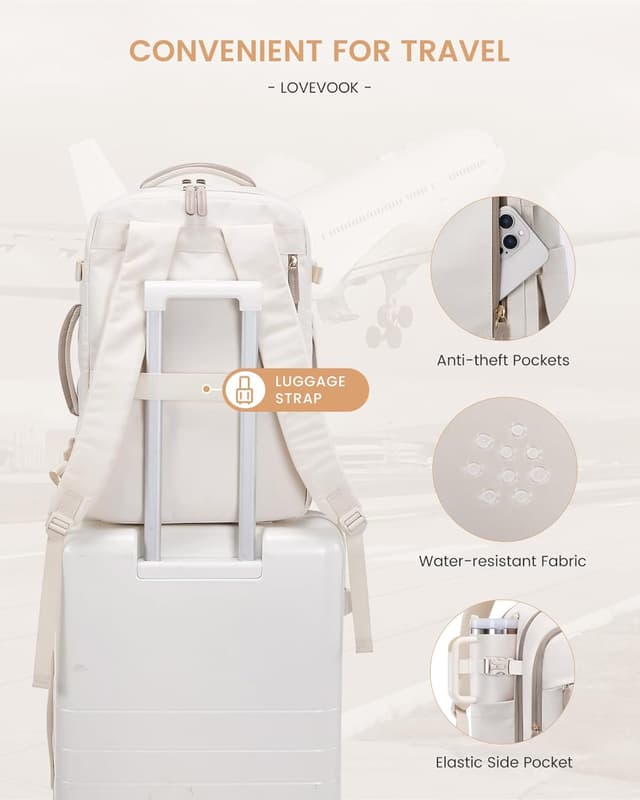 Thumbnail 5 de LOVEVOOK HandgepĂ€ck 40L Rucksack đ