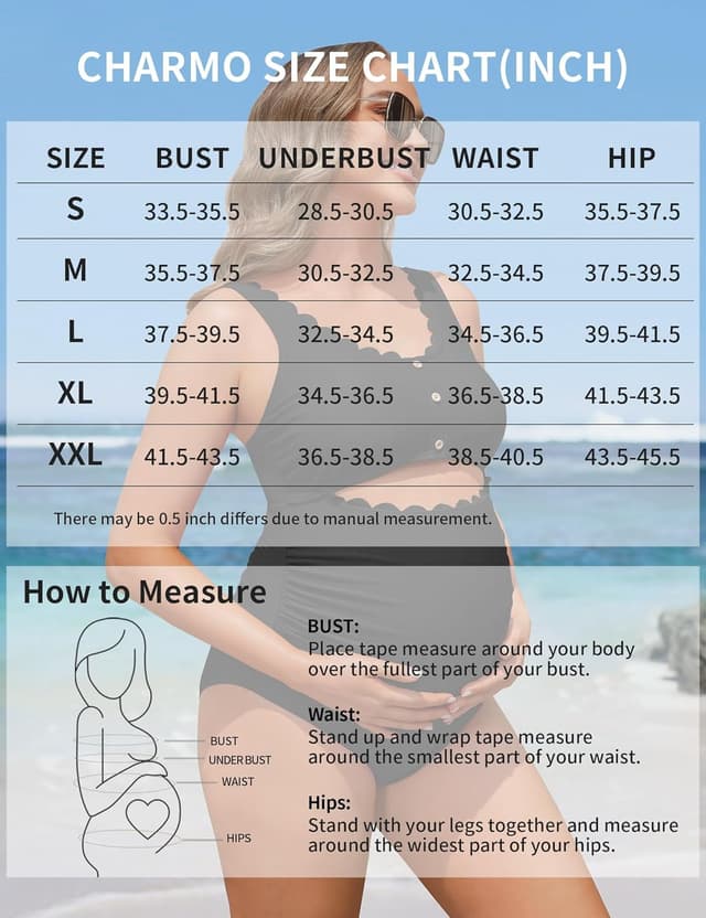 Thumbnail 5 de Charmo Maternity One Piece Swimsuit