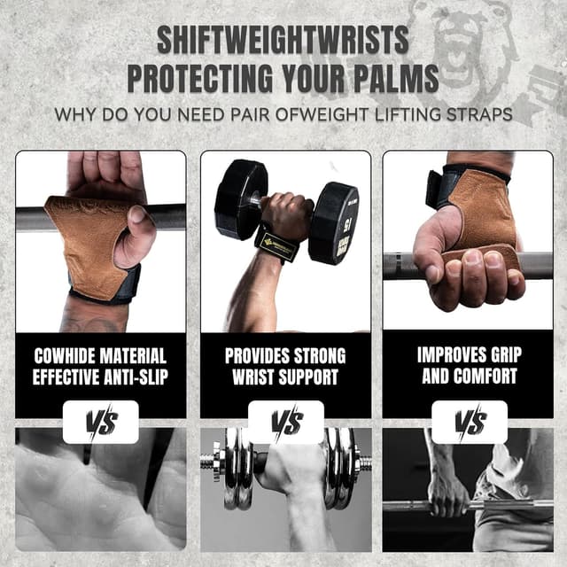 Thumbnail 5 de MANUEKLEAR Gym Straps for Deadlift