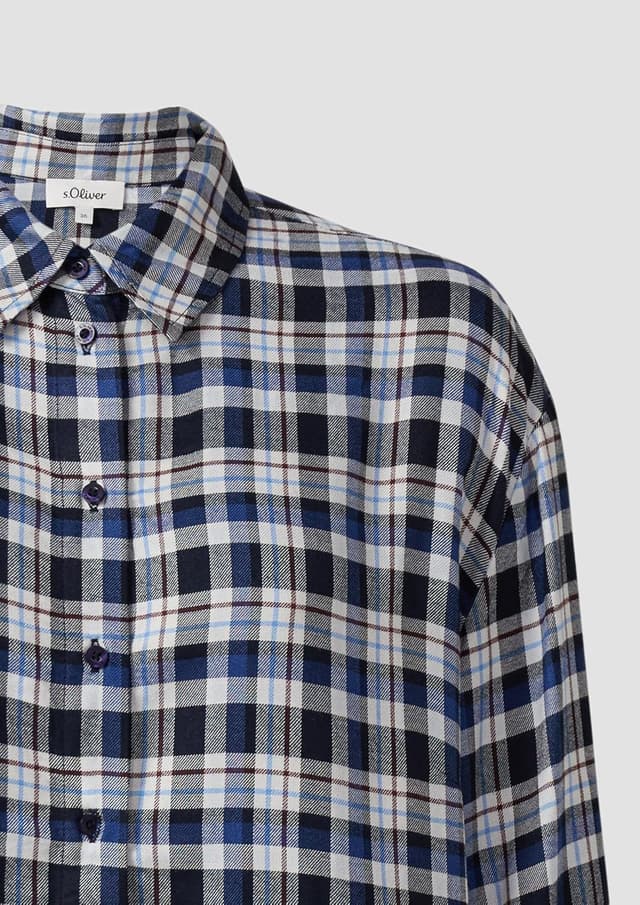 Thumbnail 4 de s.Oliver Feincord-Bluse Turn-Up Rückenraffung