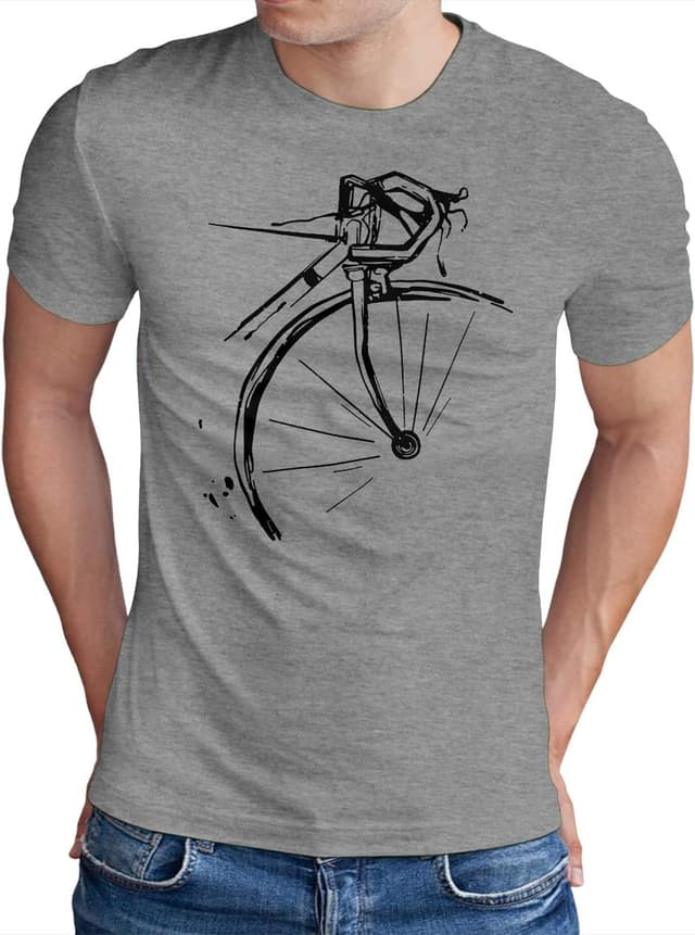 Detalle de OM3 Bicycle Fahrrad T-Shirt für Herren