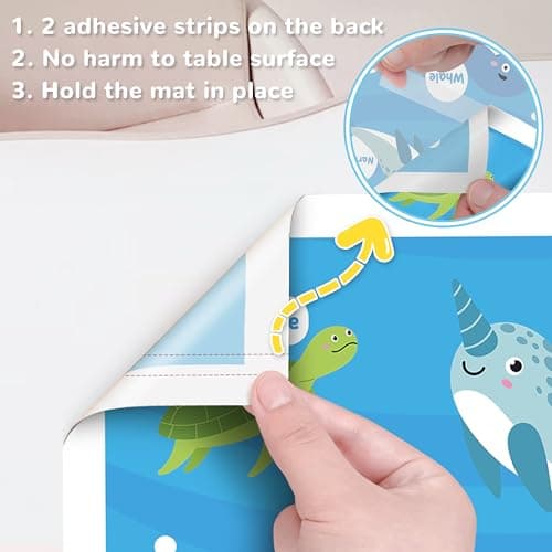 Thumbnail 5 de Disposable Placemats for Baby Toddlers 60 Pack 12x16”