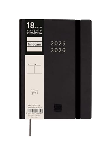 Thumbnail 1 de Finocam Agenda Mara 18 meses 2025‑2026 1 día por página 🗓