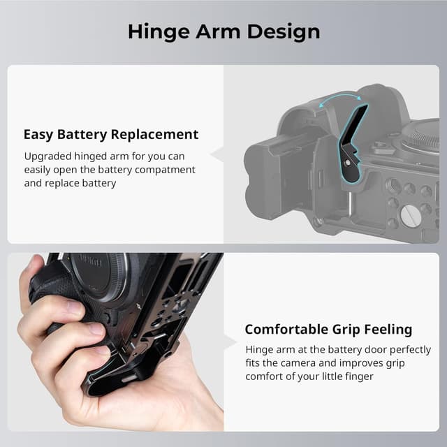 Detalle de SMALLRIG X-H2/X-H2S Kamera-Komplettkäfig