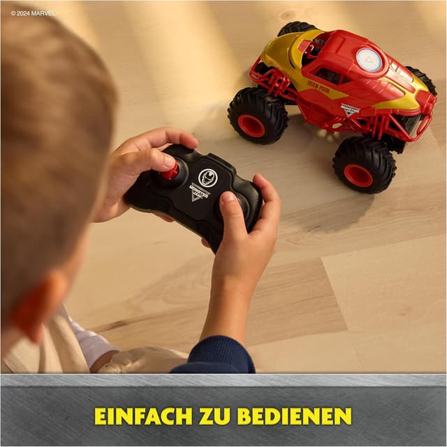 Detalle 1 de Monster Jam Iron Man RC Truck 1:24 ab 4