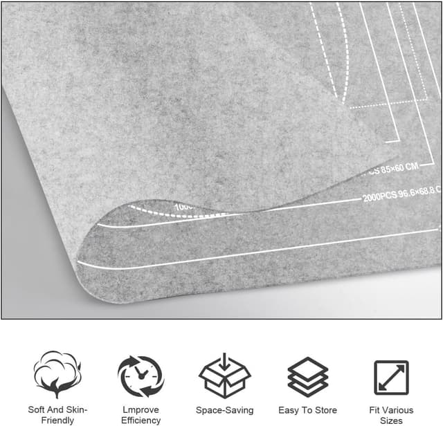 Detalle de Ainiv Puzzle Roll Mat 3000 pcs felt storage
