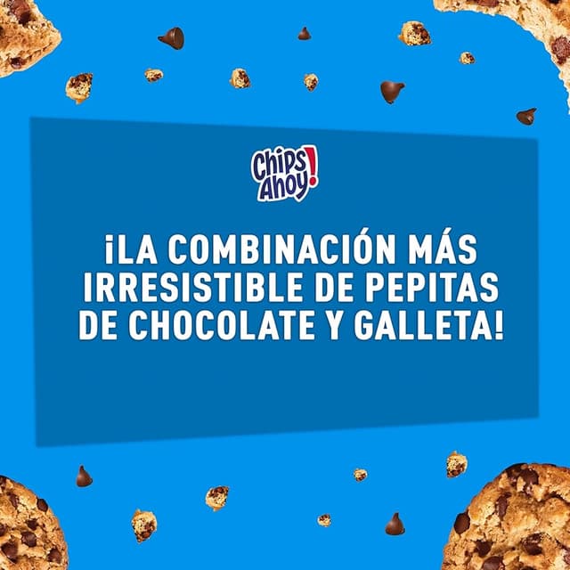 Detalle de Chips Ahoy! Galletas con Pepitas ✨ Pack 20 Bolsitas 40g