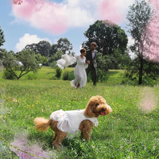 Detalle 2 de Croci Ceremony Bride Arnés para perro XS 24-27 cm