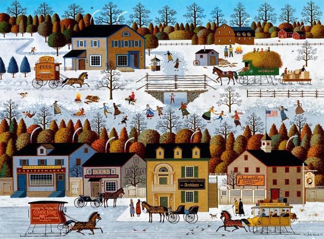 Thumbnail 1 de Buffalo Games Charles Wysocki 1000 pièces 68 x 50 cm
