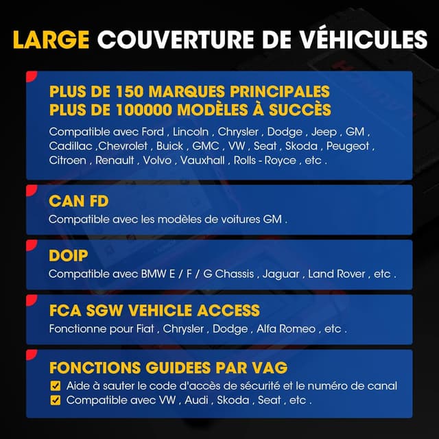 Thumbnail 5 de Launch X431 Pros Elite valise diagnostic auto 38 services