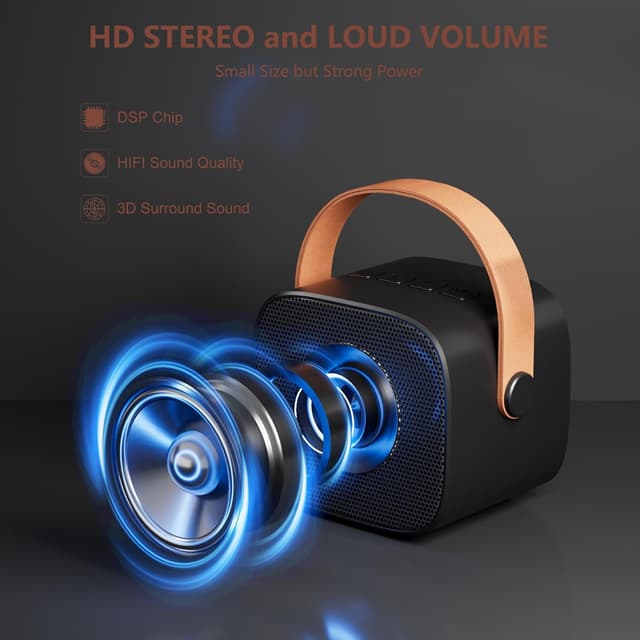 Thumbnail 1 de BONAOK Karaoke Microfono portatile 🎤