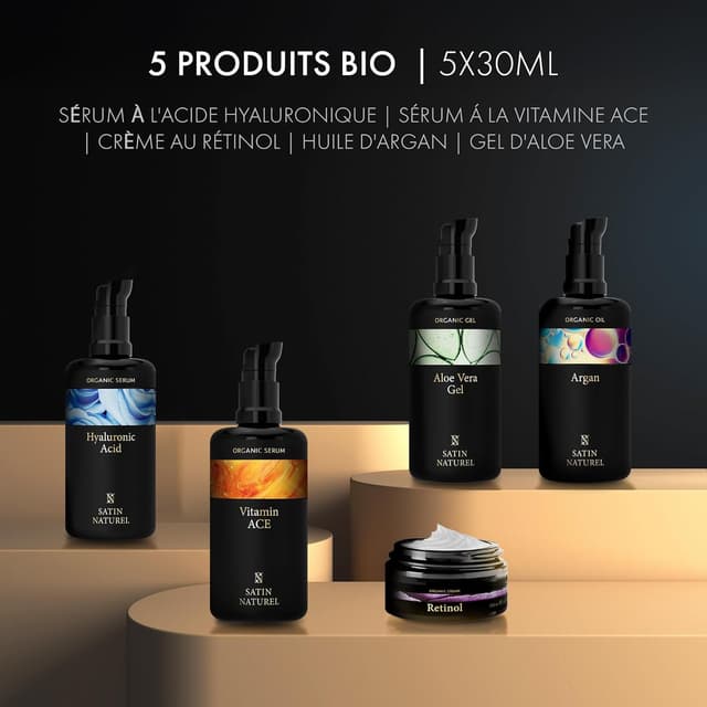 Detalle de Satin Naturel Coffret Cadeau Femme 5x30ml