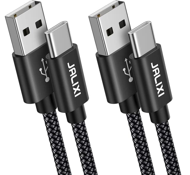 Thumbnail 6 de JALIXI Short USB-C Cable 30cm (2-pack) – Fast Charging USB to USB-C for iPhone & Samsung, Car Charger & Android Auto