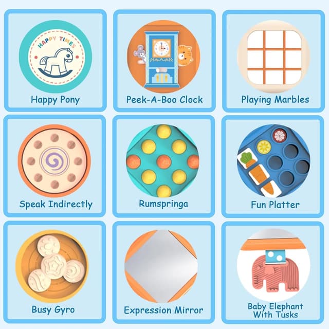 Thumbnail 5 de Felly Busy Activity Cubo montessori 18 mesi 🎲