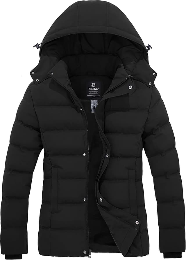 Detalle de Wantdo Women's Hooded Puffer Jacket