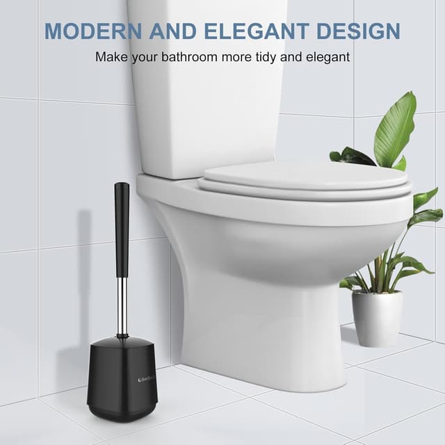 Thumbnail 6 de SetSail Toilet Brush 4-Pack with Auto-Close Lid