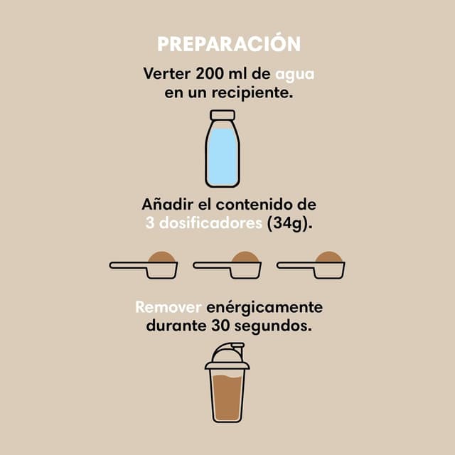 Thumbnail 5 de Bicentury Proteína Moka Avellana 340 g 20 g por porción