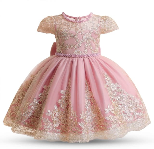 Thumbnail 4 de NNJXD Baby Girl Princess Lace Tutu Gown