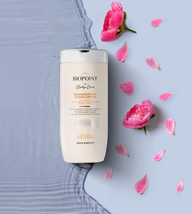 Detalle 2 de BIOPOINT Bain crème adoucissante – nettoyant douche délicat nourrissant (400 ml)