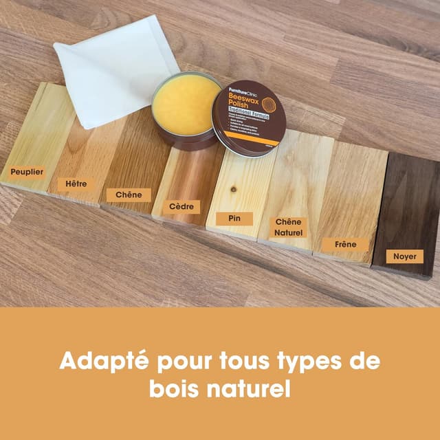 Thumbnail 4 de Furniture Clinic Cire d’Abeille 200 ml pour meubles en bois