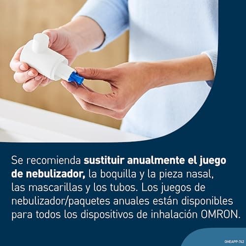 Thumbnail 6 de OMRON X105 Nebulizador Todo en Uno para Respiratorias 👶🧑
