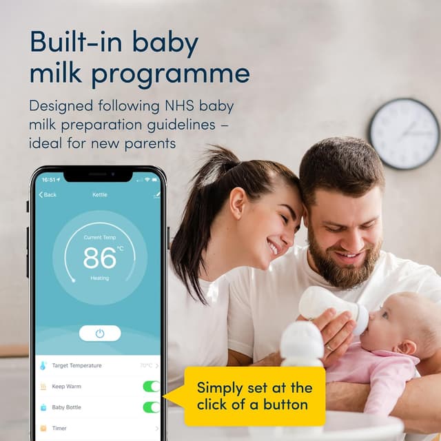 Thumbnail 4 de Alexa Smart Kettle with Voice Control 1.7L