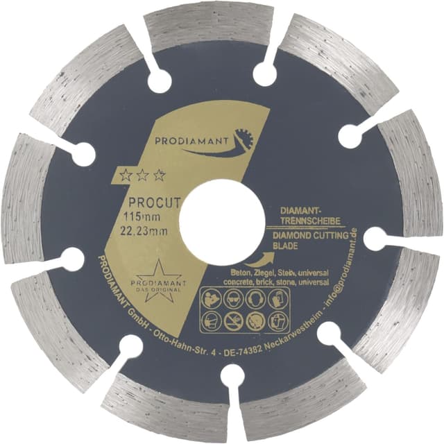 Imagen de PRODIAMANT disco diamantato 115 mm 🛠 en OfertitasTOP