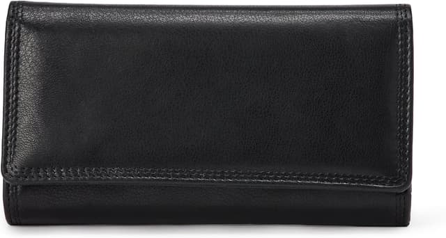 Detalle 2 de Amazon Essentials Portefeuille continental à rabat long en cuir pour femme